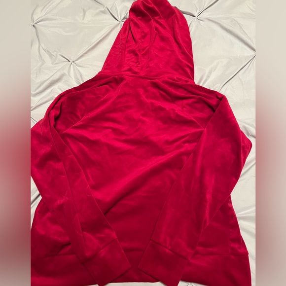 Fleece Red George Zip-Up Hoodie | XS - Picture 4 of 4